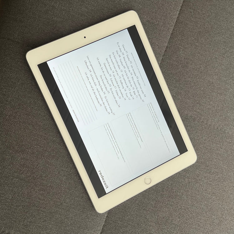 Workbook 28 Tage Klassik Edition auf iPad