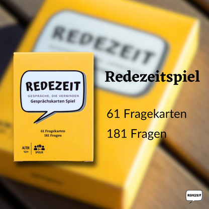 Redezeit - Gesprächskarten Spiel